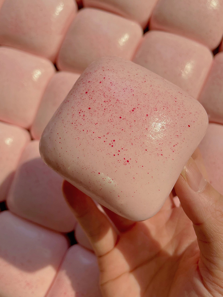 Korean Food Snacks - Squishy Simulated Square Bread Squeeze Toy