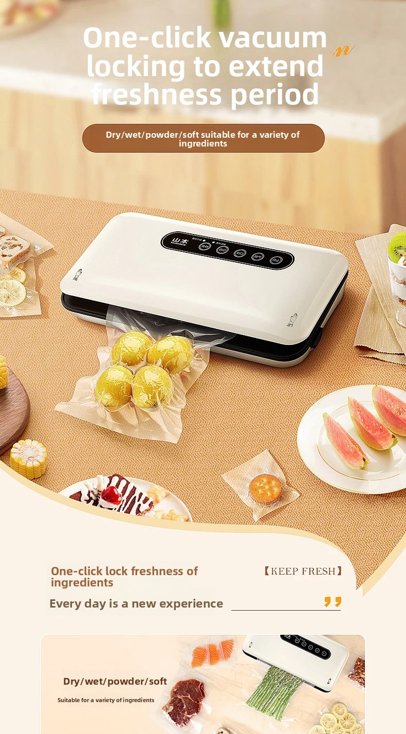 Mini Vacuum Sealer Machine Aut - Food With Snacks ulasan dan harga