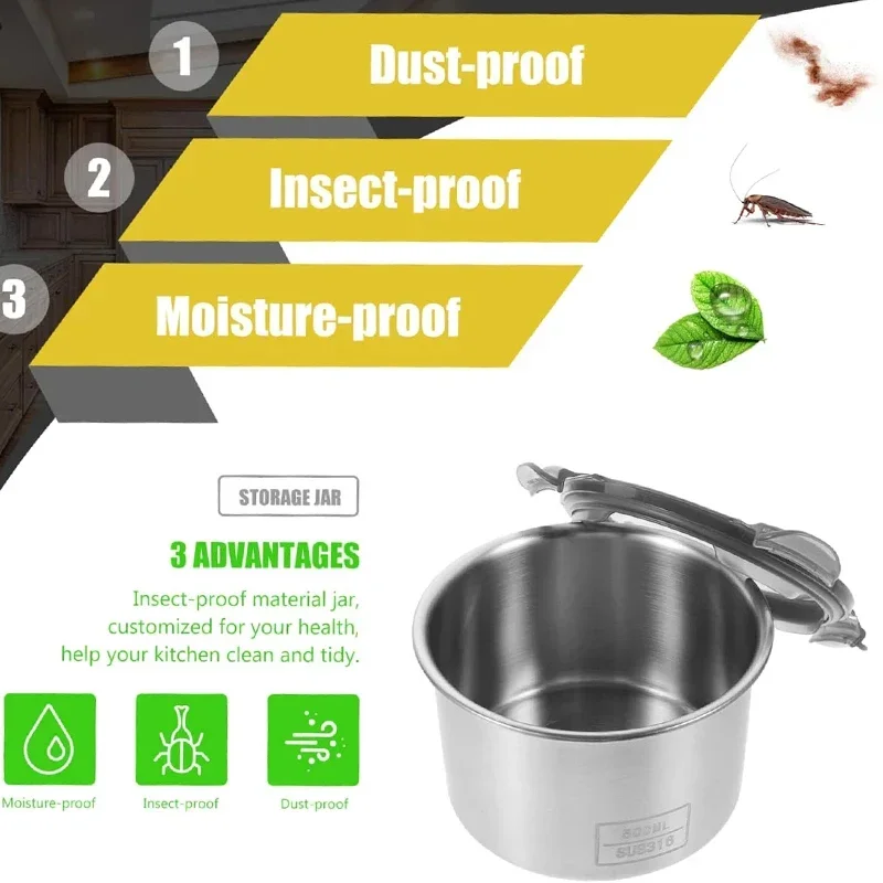 Stainless Steel Food Container - Food Like Snacks ulasan dan harga