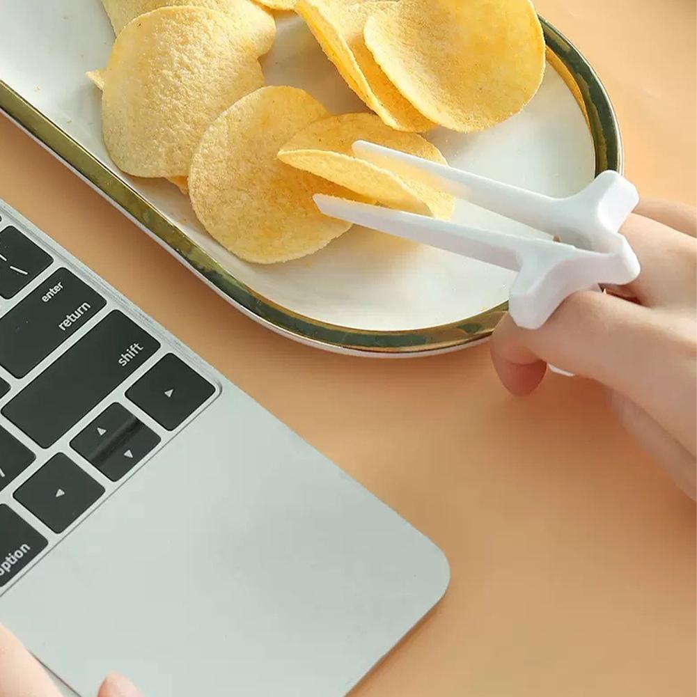 1PC Finger Chopsticks for Game - Snacks Food Video ulasan dan harga