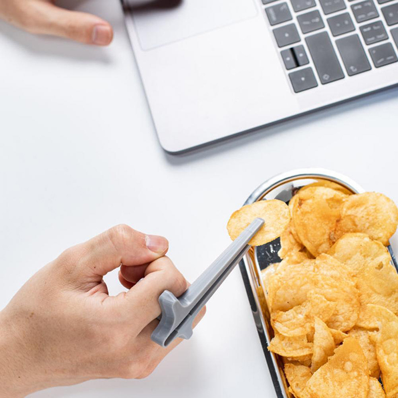 1PC Lazy Fingers Chopsticks -  - Snacks Food Video ulasan dan harga