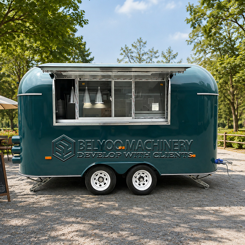 Belyoo Commercial Food Trailer - Food With Snacks ulasan dan harga
