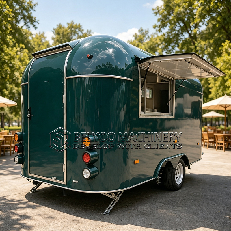 Belyoo Commercial Food Trailer - Food With Snacks ulasan dan harga
