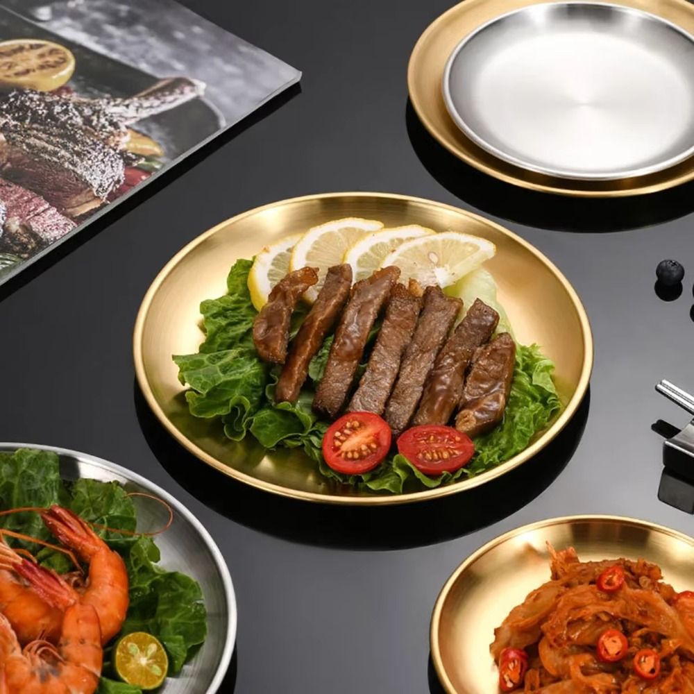 Eco-Friendly Korean Food Plate - Korean Food Snacks ulasan dan harga