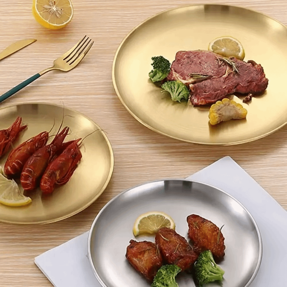 Eco-Friendly Korean Food Plate - Korean Food Snacks ulasan dan harga