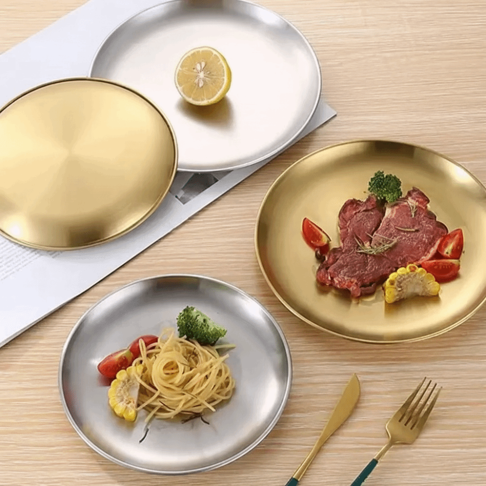 Eco-Friendly Korean Food Plate - Korean Food Snacks ulasan dan harga