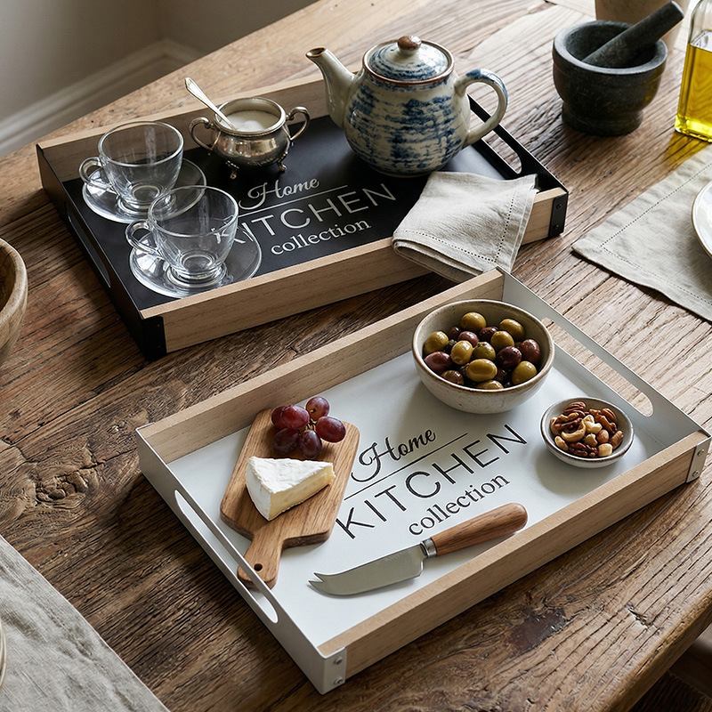 Nordic Breakfast Metal Tray wi - Korean Food Snacks ulasan dan harga