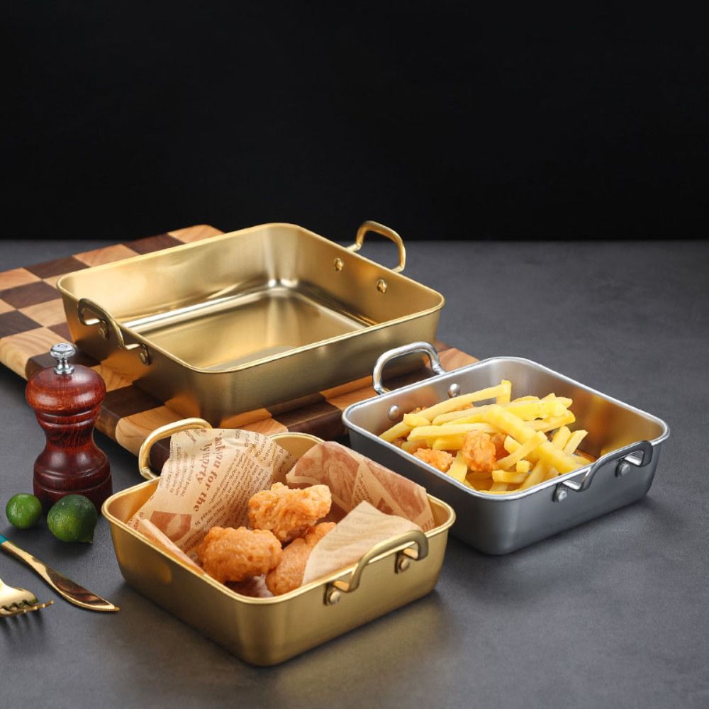 Stainless Steel Square Food Se - Korean Food Snacks ulasan dan harga