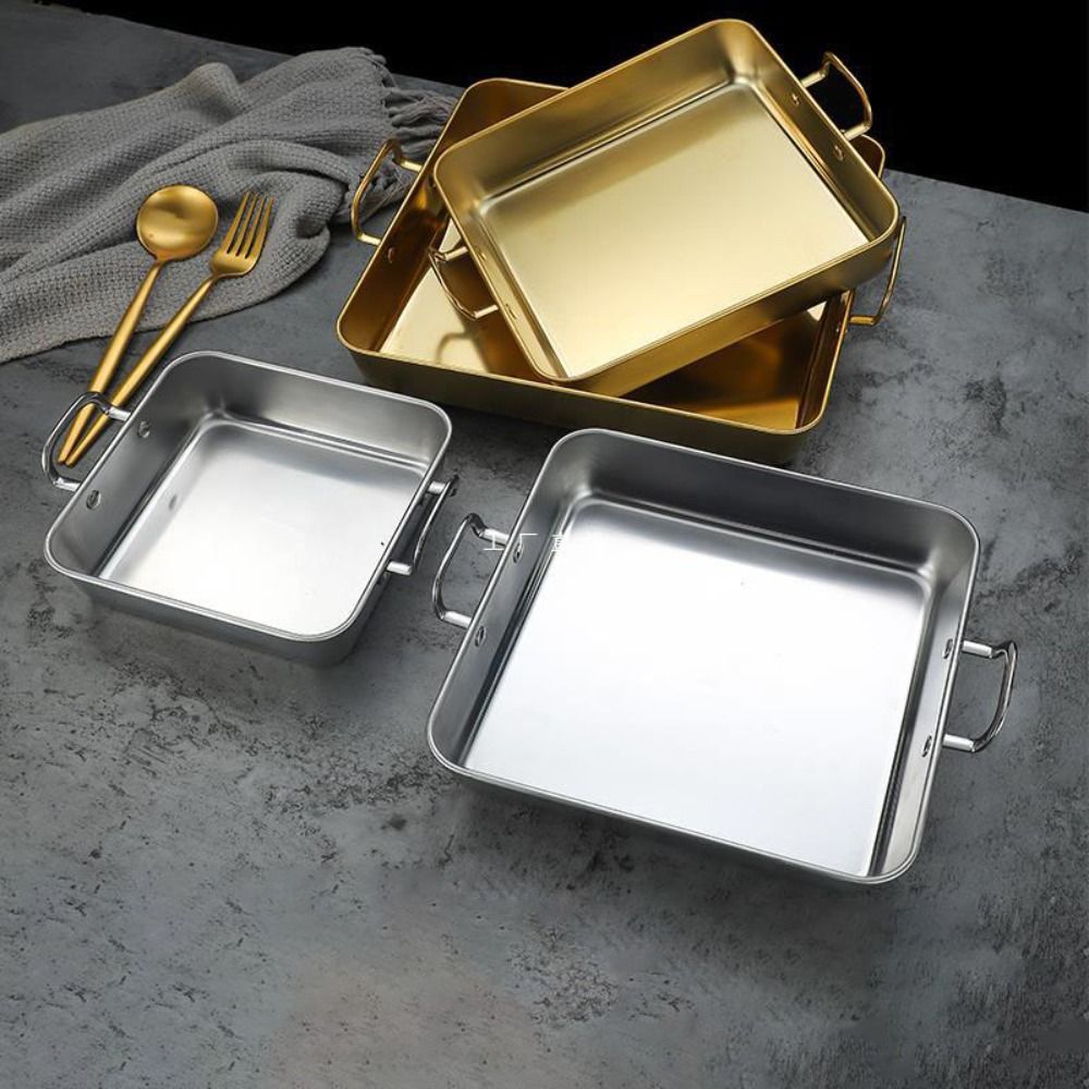 Stainless Steel Square Food Se - Korean Food Snacks ulasan dan harga