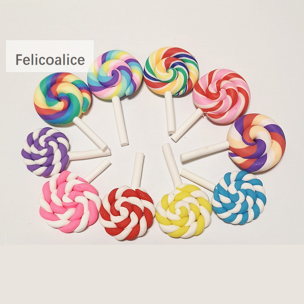 8-20pcs Multicolor  Rainbow Cl - Korean Food Snacks ulasan dan harga