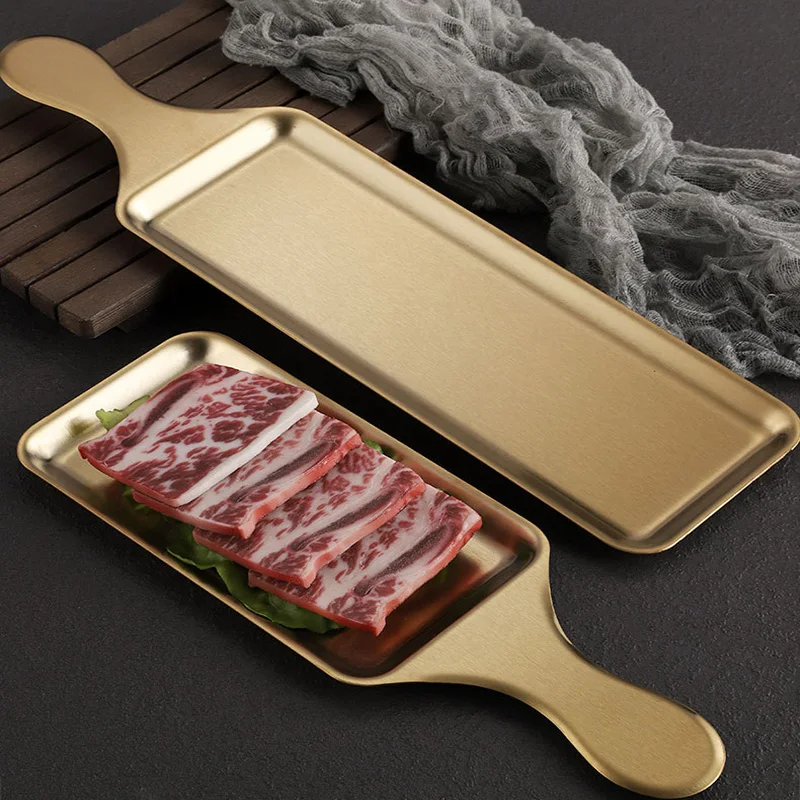 304 Stainless Steel Rectangula - Korean Food Snacks ulasan dan harga