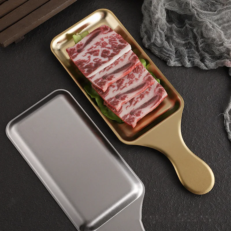 304 Stainless Steel Rectangula - Korean Food Snacks ulasan dan harga