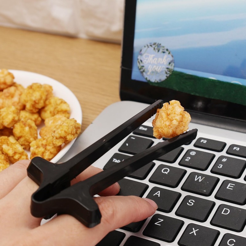 10/1PCS Lazy Fingers Chopstick - Snacks Food Video ulasan dan harga