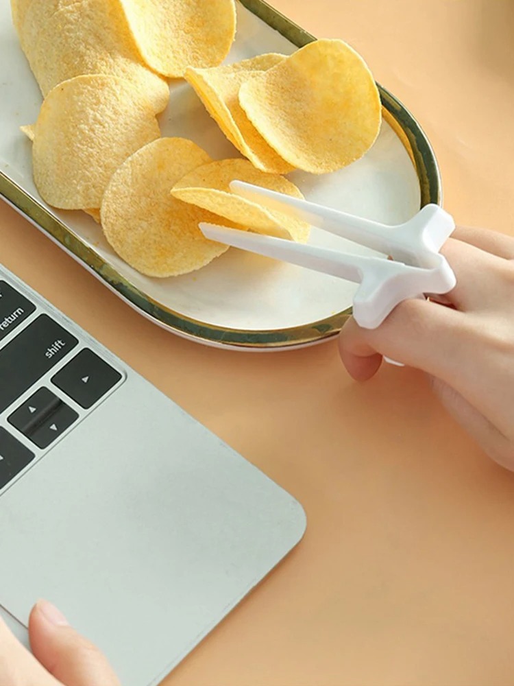 1PC Lazy Fingers Chopsticks Pl - Snacks Food Video ulasan dan harga