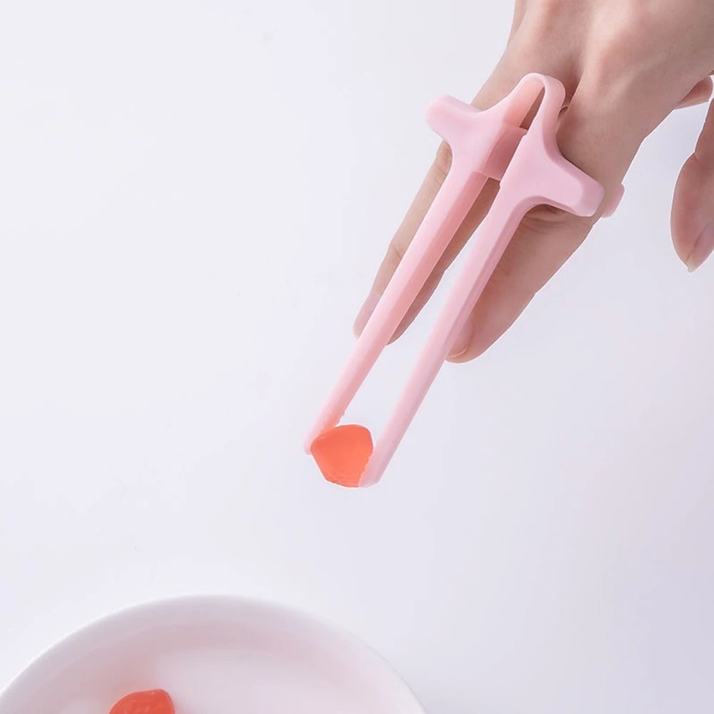 1/2/5 Pcs  Lazy Fingers Chopst - Snacks Food Video ulasan dan harga