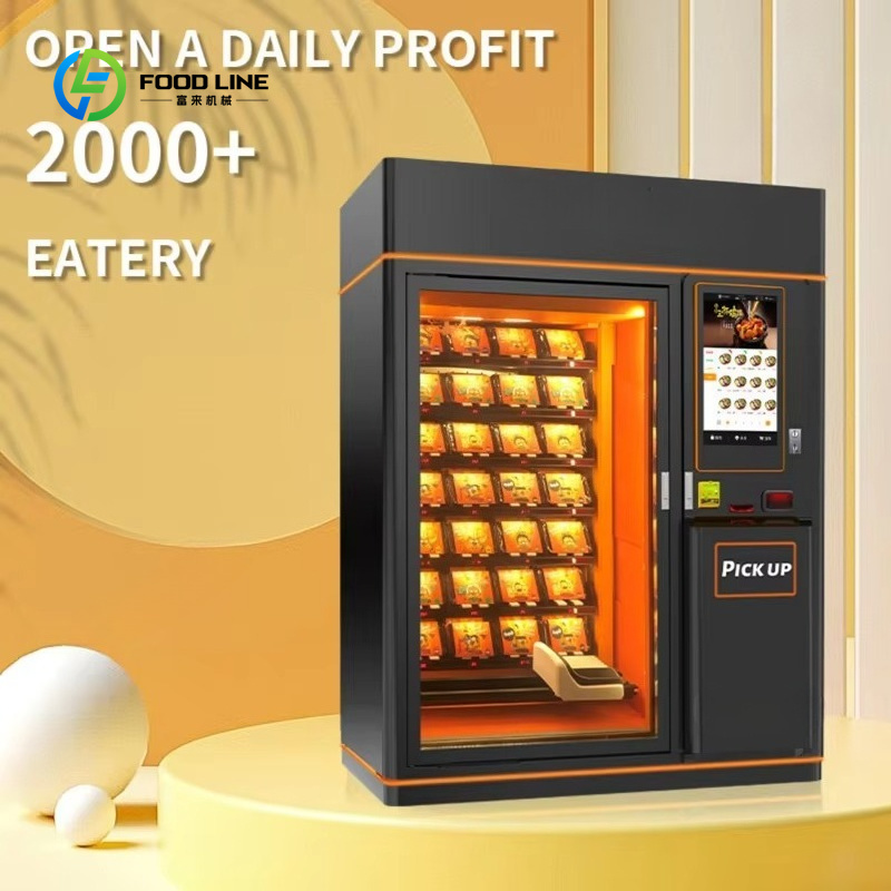 Customized Hot Food Vending Ma - Food With Snacks ulasan dan harga