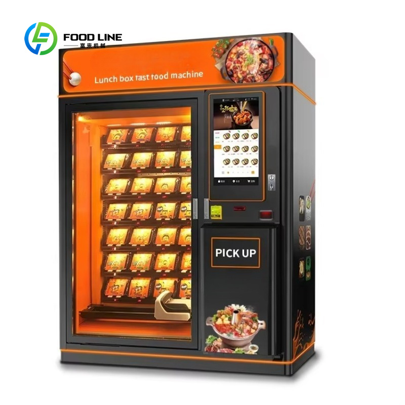 Customized Hot Food Vending Ma - Food With Snacks ulasan dan harga