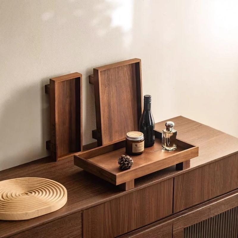 * Tableware Solid Walnut Woode - Food Like Snacks ulasan dan harga