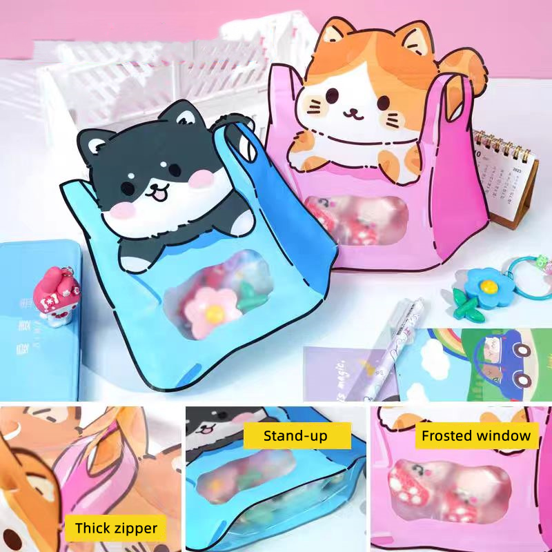 Cartoon Self-Sealing Snack Bag - Food Like Snacks ulasan dan harga