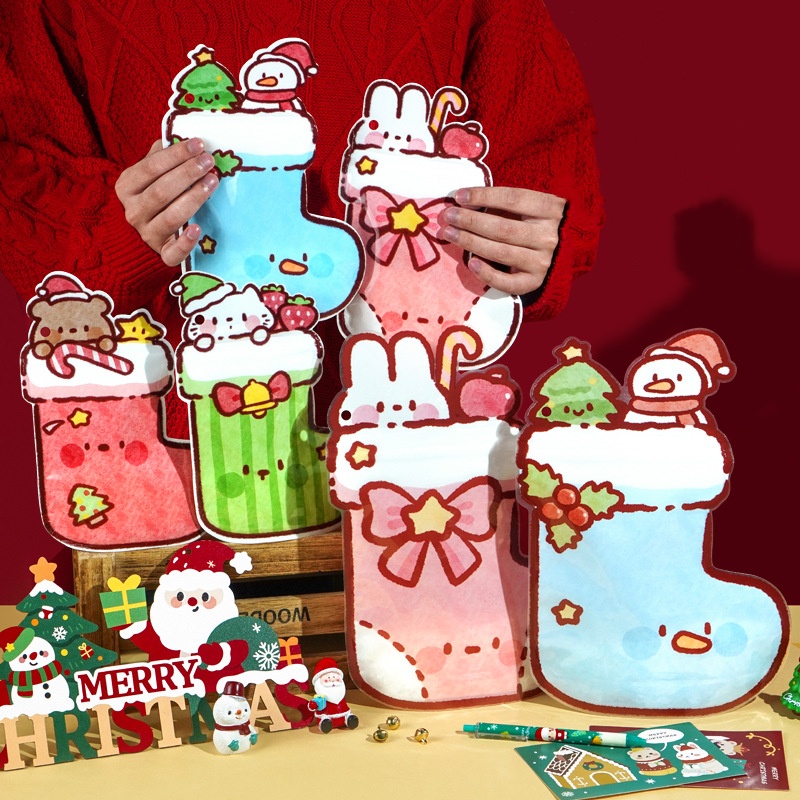 50PCS Cute Plastic Christmas Z - Food Like Snacks ulasan dan harga