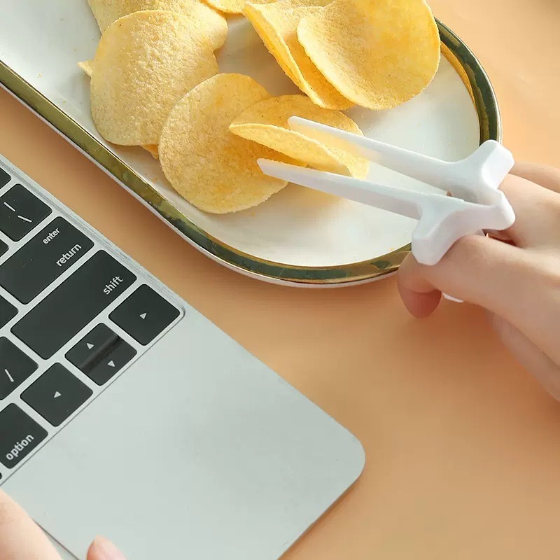 1PC Lazy Fingers Chopsticks Pl - Snacks Food Video ulasan dan harga