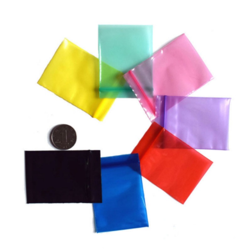50/100PCS Thick PE Plastic Zip - Food Like Snacks ulasan dan harga