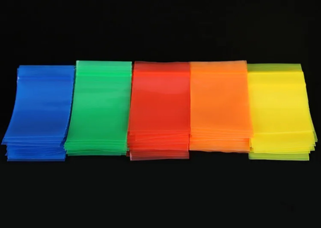 50/100PCS Thick PE Plastic Zip - Food Like Snacks ulasan dan harga